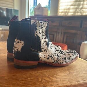Cowhide Leather Men's Boots